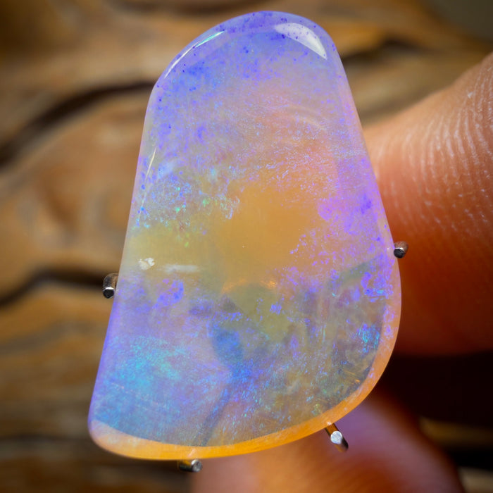 4.1cts - Solid Australian Boulder Crystal Opal