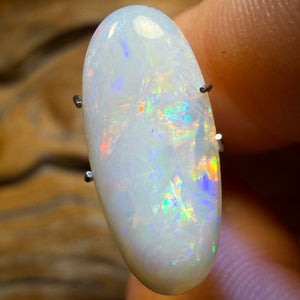 4.1cts - South Australian White Opal from Coober Pedy