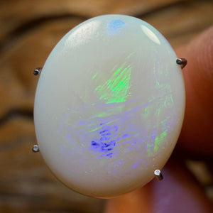 4.1cts - South Australian White Opal from Coober Pedy