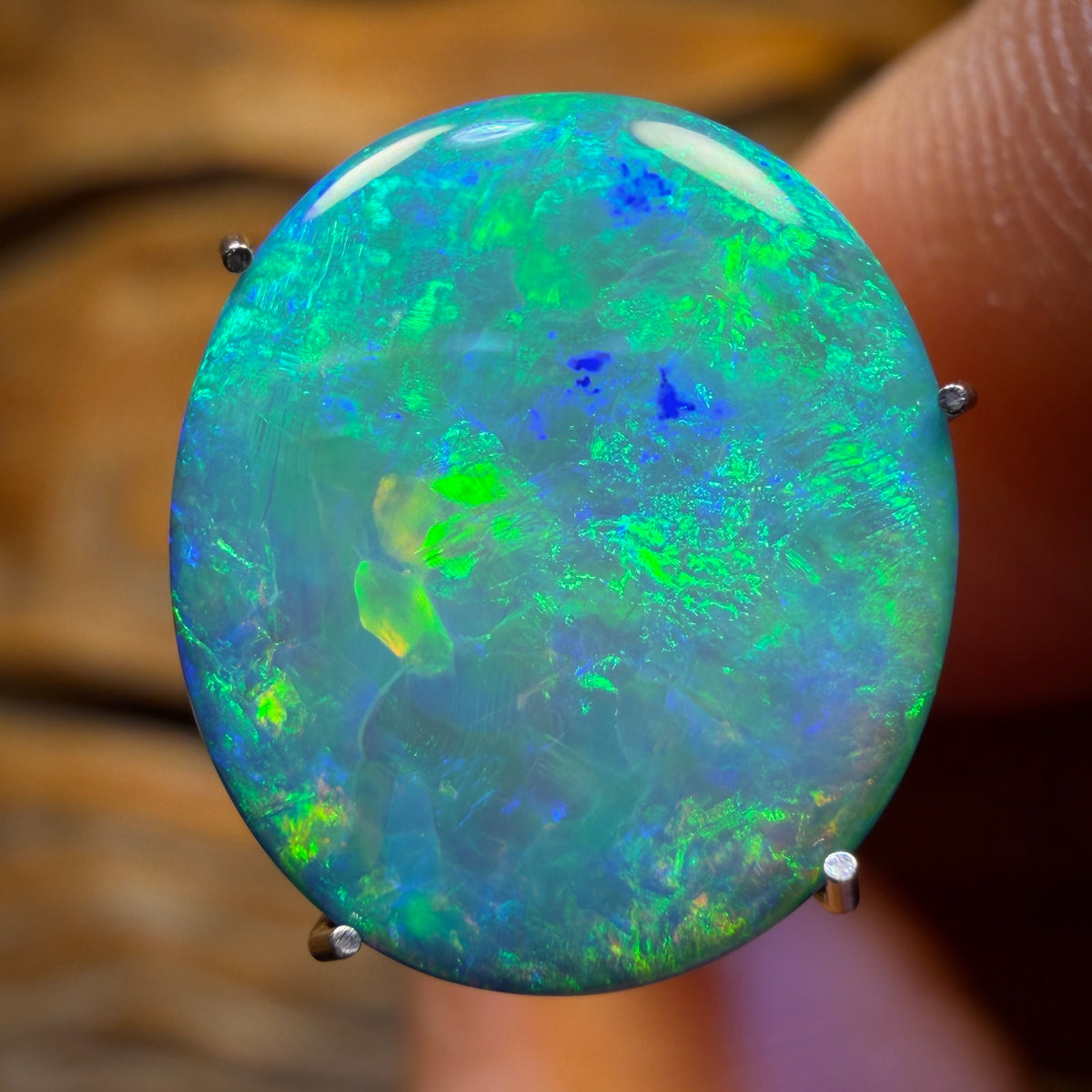 4.6cts - Lightning Ridge Opal Doublet