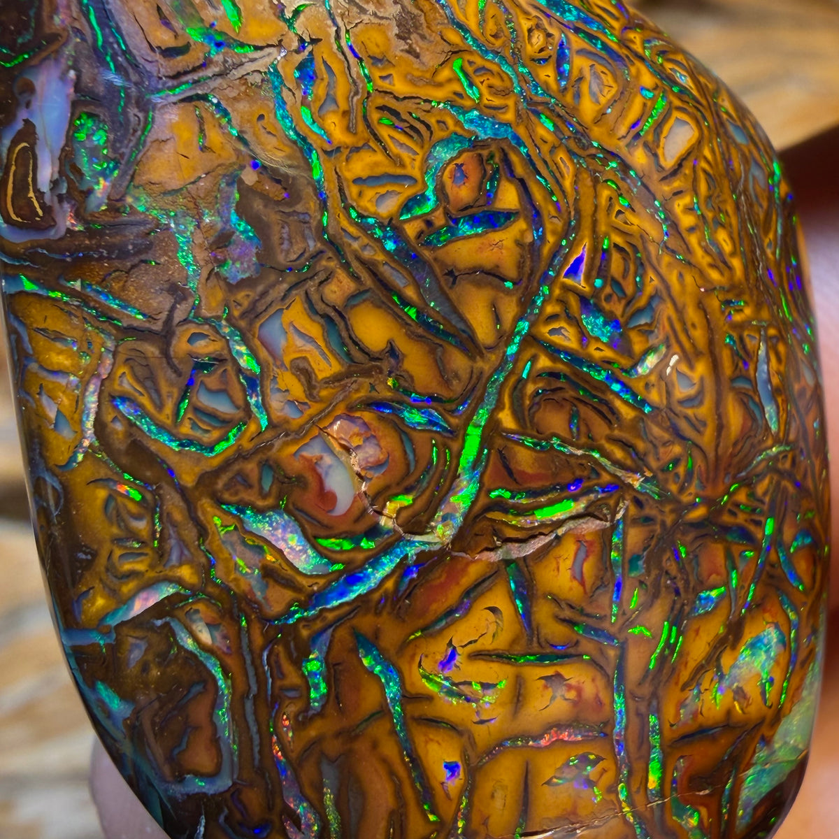 132.3cts - TOP Tribal Queensland Boulder Opal from Yowah