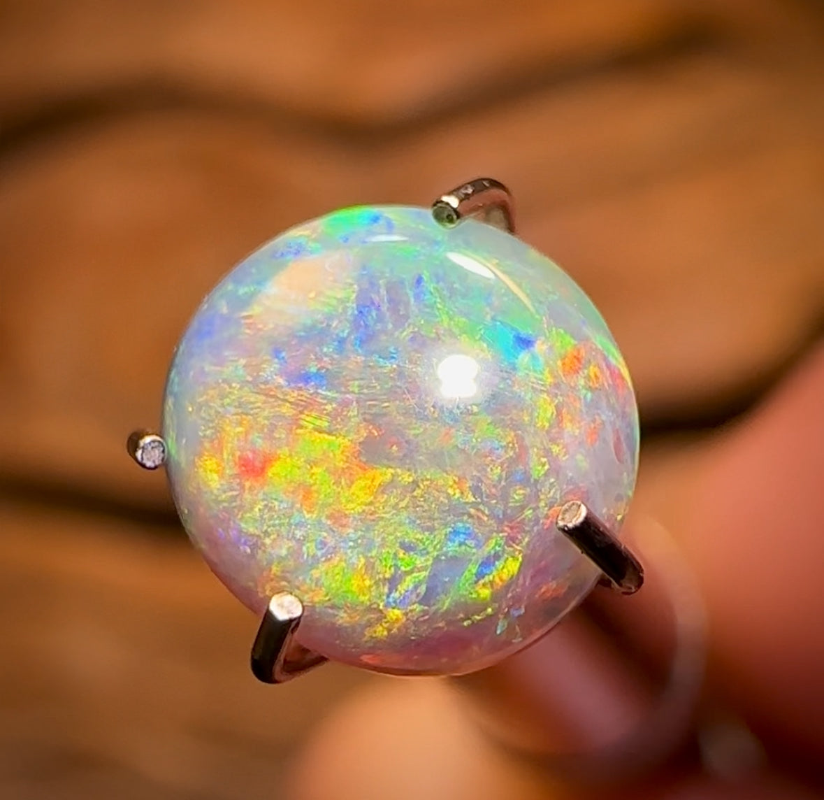 0.75cts - Lightning Ridge Dark Opal