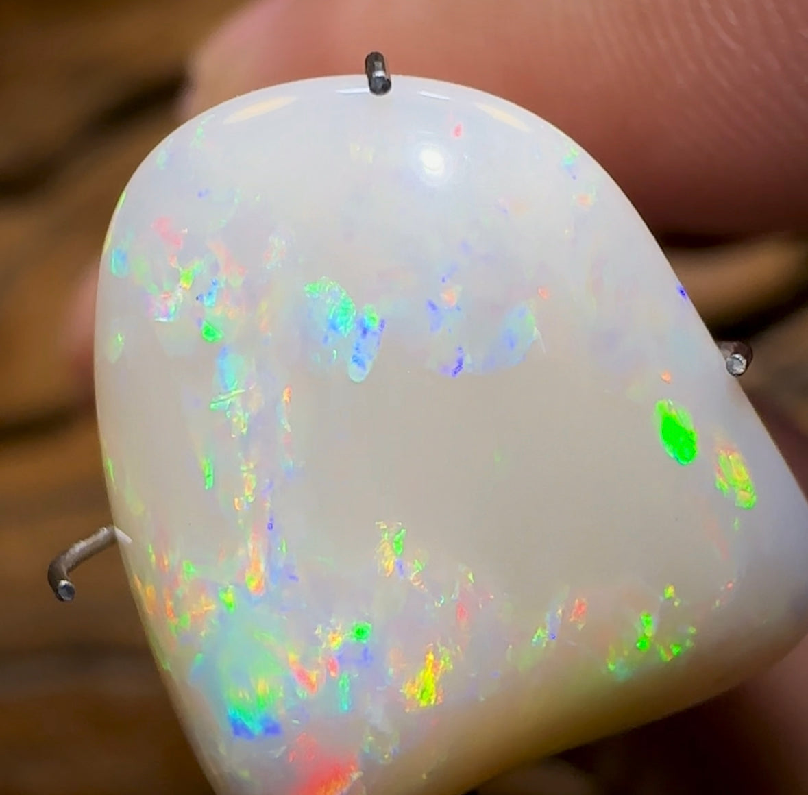 8.8cts - Old School South Australian White “Opal Nugget” from Coober Pedy - Opal Whisperers