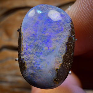 🔨 AUCTION 🔨 No Reserve 9.3cts - Queensland Boulder Seam Opal. Australian Opal