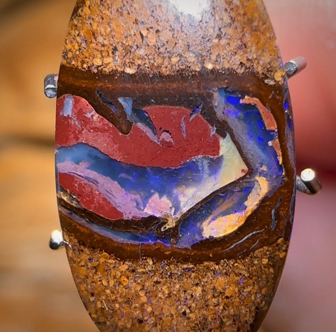 3.45cts - Queensland Boulder Opal from Yowah
