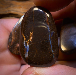 🔒 161.8cts - 5x Australian Boulder Seam Opal’s. Wholesale Dealers Parcel STEAL