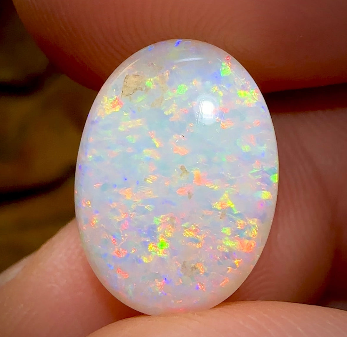 7.9cts - Cooper Pedy White Opal. Australian Opal - Opal Whisperers