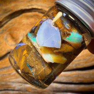 42.9cts - Yowah Nut Opal Rough Vial