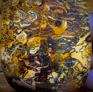 898.5cts - XLarge Tribal Queensland Boulder Opal. Polished Specimen ARTISTIC BARGAIN