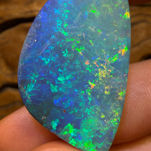 “Set in Stone” - Private Collector Investment - 45.8cts - Coober Pedy, Semi Black, Semi Crystal Opal . Featured on “Outback Opal Hunters”!!