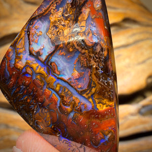 57.6cts - Tribal Yowah Nut Opal. Double Sided