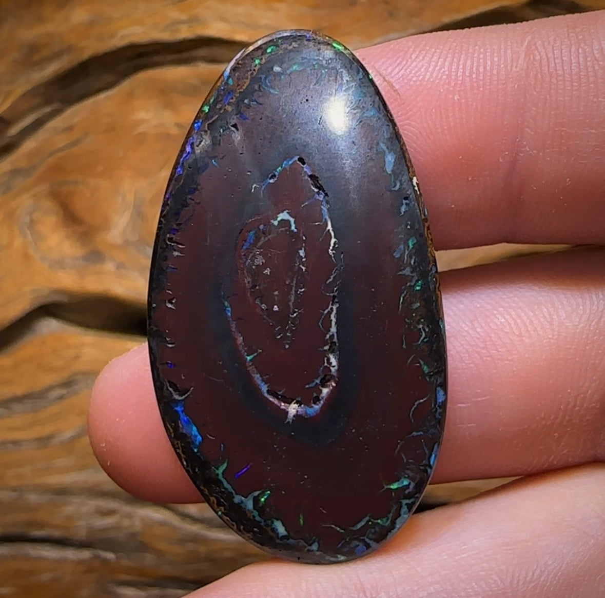 45.2cts - Tribal Queensland Boulder Opal from Koroit