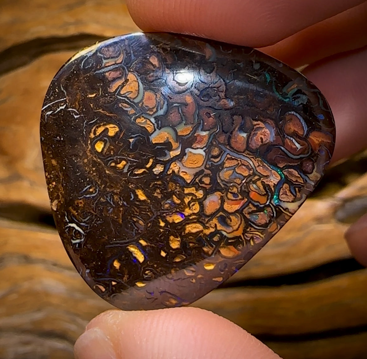 58.1cts - Tribal Queensland Boulder Opal