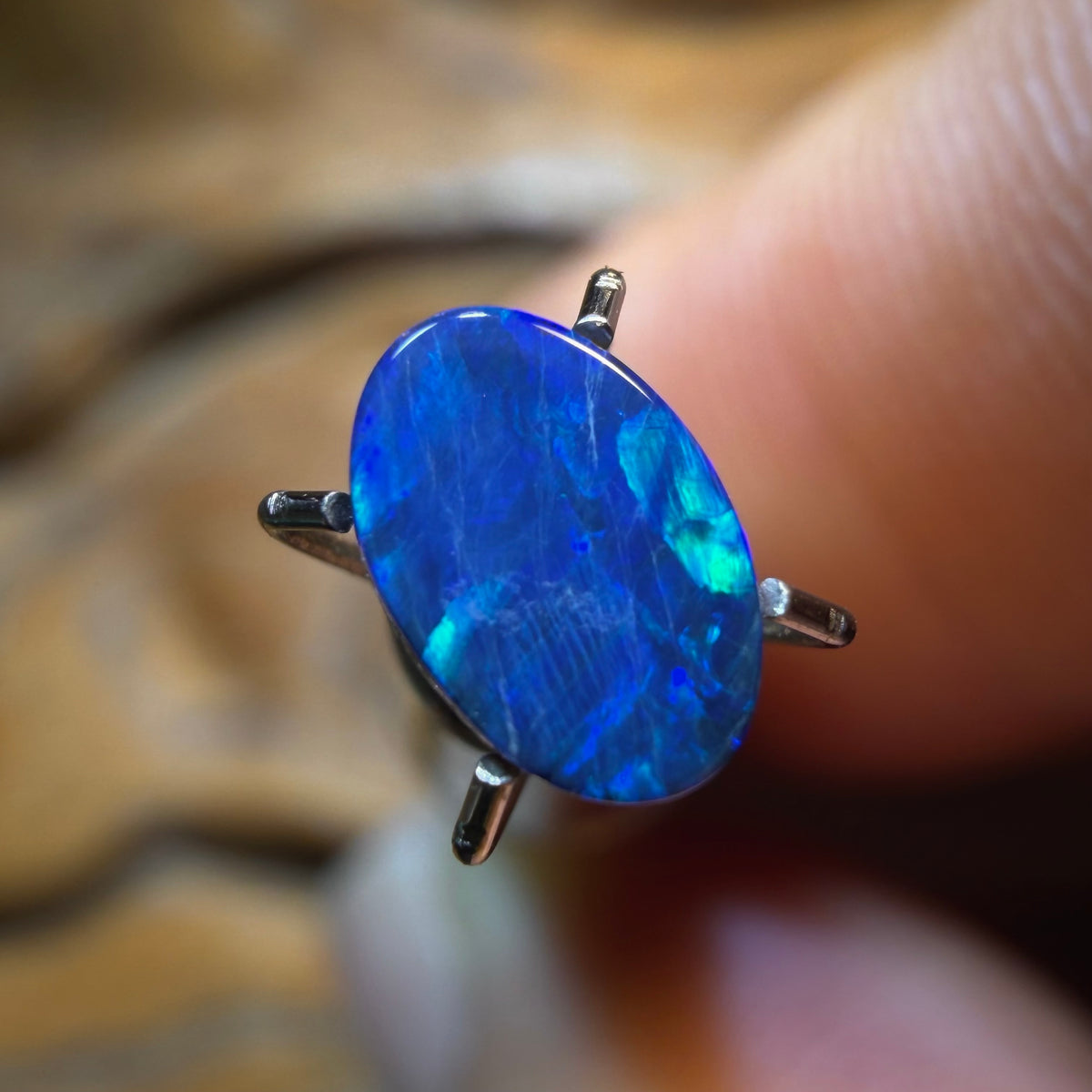 🔨 AUCTION 🔨 No Reserve 0.25cts - Australian Boulder Opal Doublet