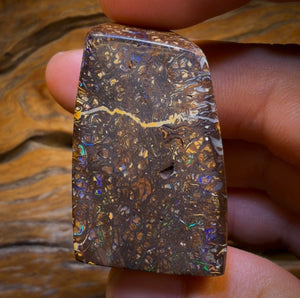 213.3cts - Tribal Australian Boulder Opal. Polished Specimen