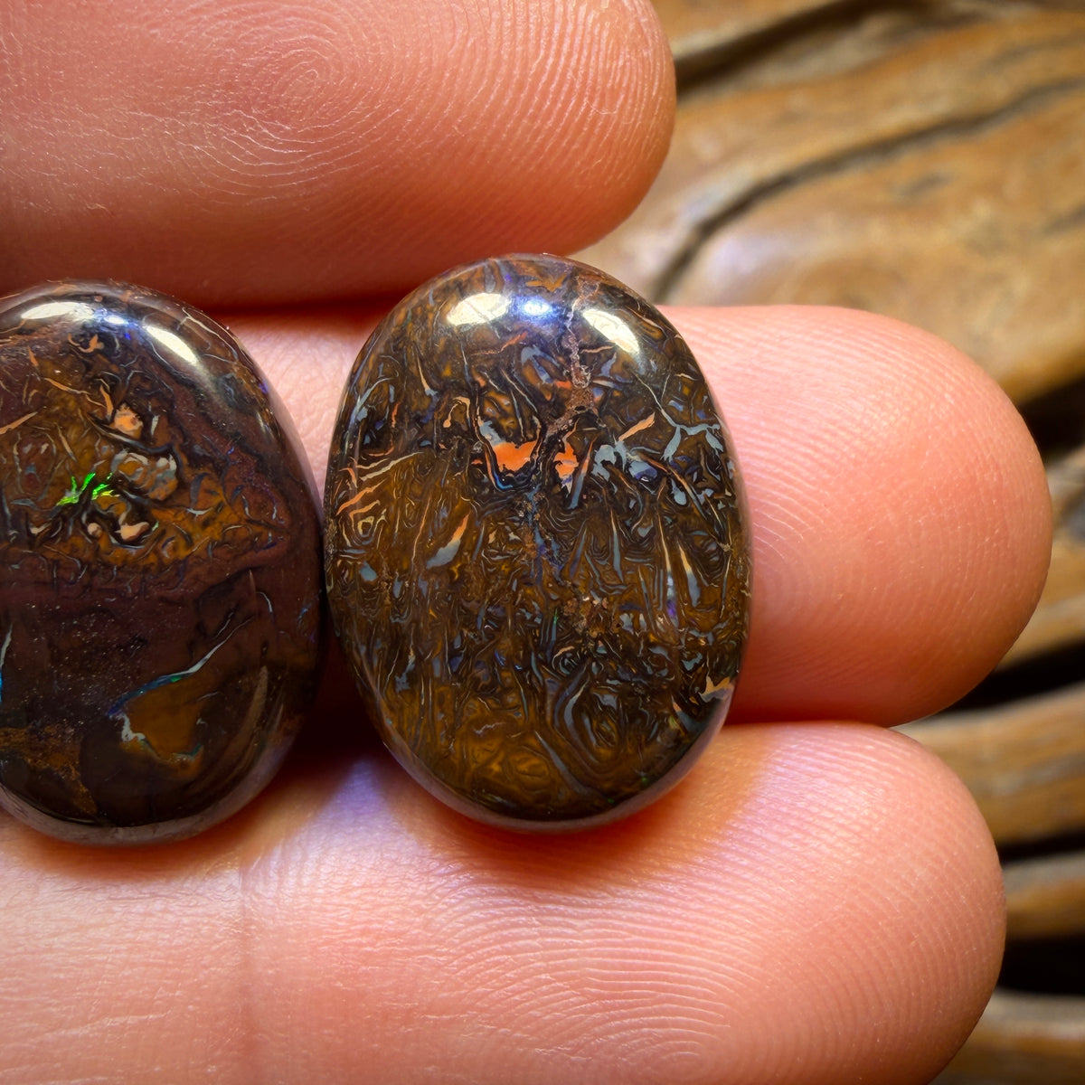 74.5cts - 4x Australian Tribal Boulder Opal’s. Wholesale Parcel