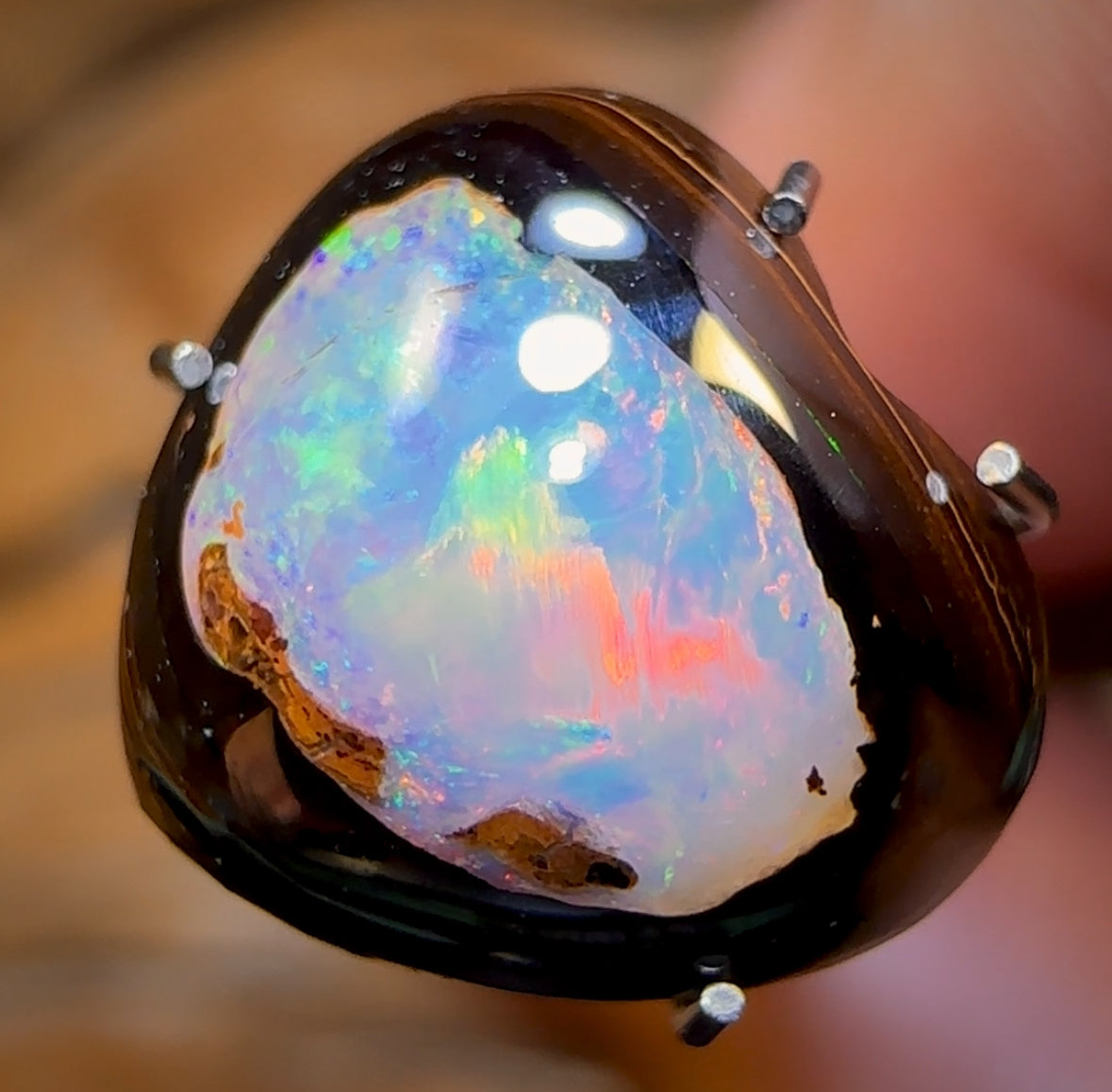 4.1cts - “Small but oh so Sweet!” Yowah Nut Crystal Centre Opal