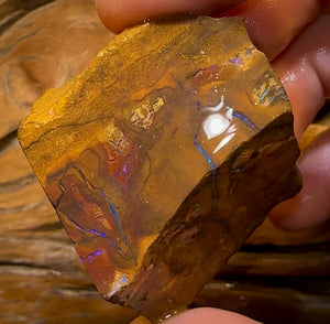 347cts - Block Slab of Queensland Boulder Opal Rough