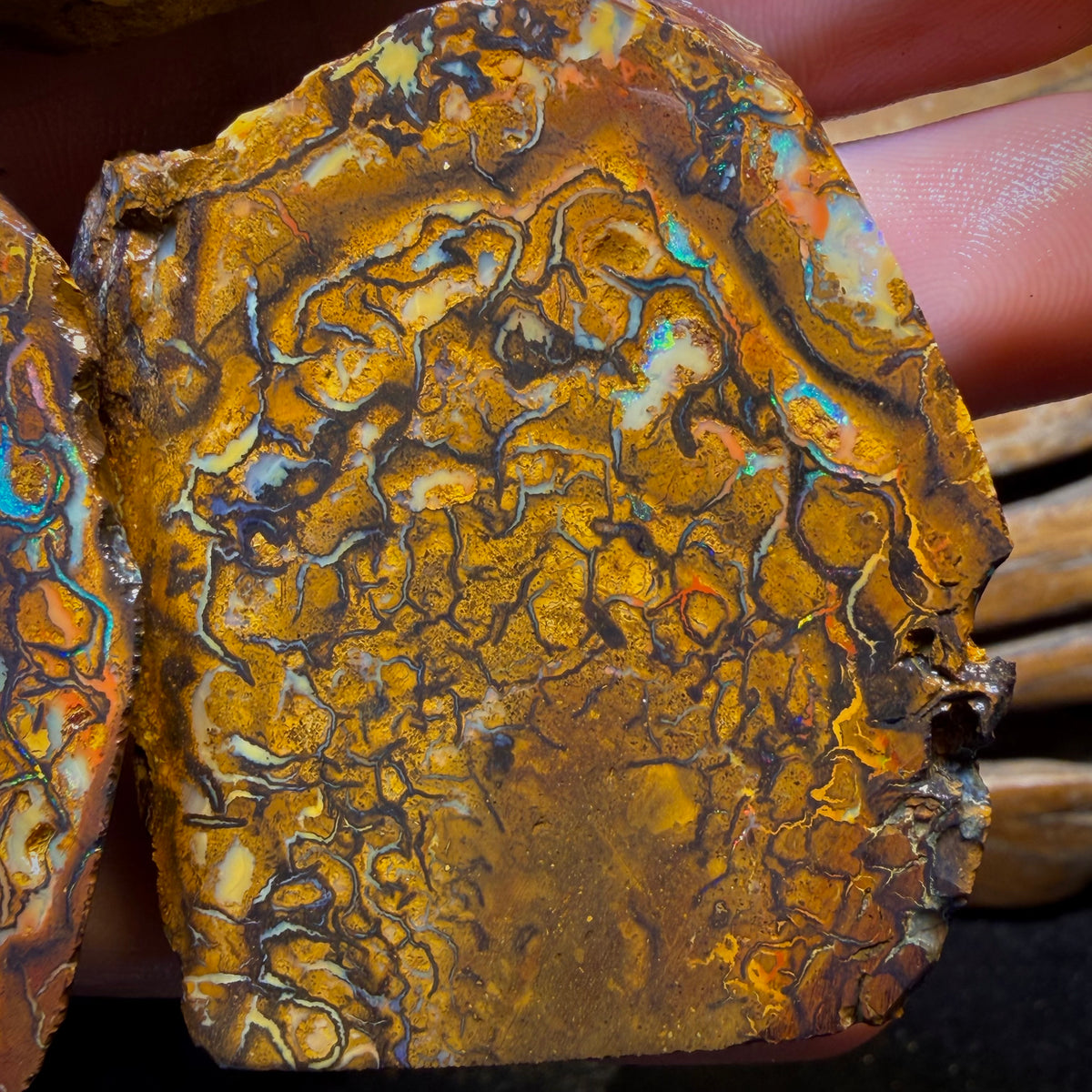 Wild Card! 794cts - 3x Yowah Nut Tribal Opal Rough Parcel. Australian Boulder Opal