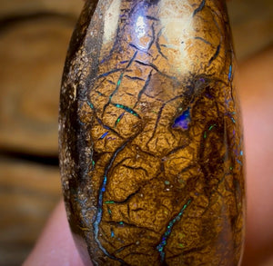 Wildcard! 22.9cts - Tribal Australian Boulder Opal from Yowah