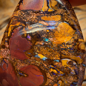 🔨 AUCTION 🔨 68cts - Queensland Boulder Opal Tribal Pattern