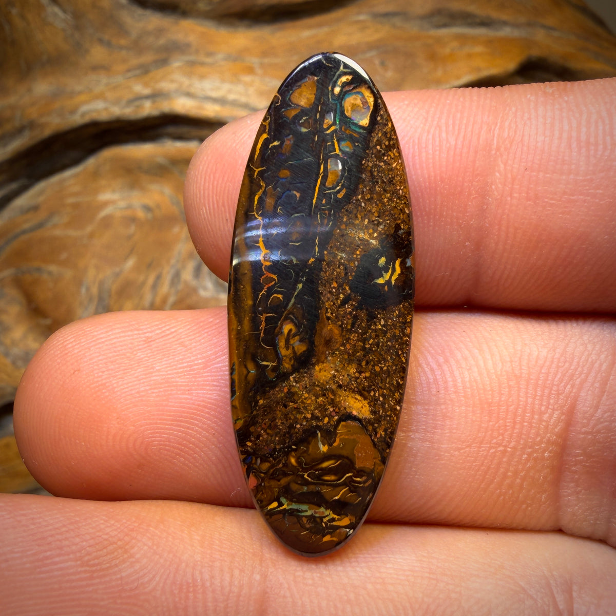 28.1cts - Tribal Queensland Boulder Opal. Australian Opal