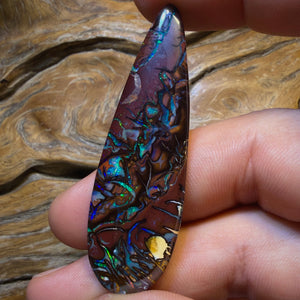 47.1cts - TOP Tribal Queensland Boulder Opal from Koroit. Double Sided