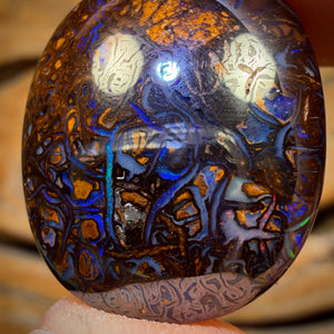 36.4cts - Tribal Yowah Nut Opal. Double Sided