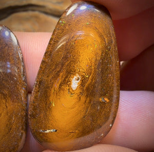 60.6cts - Tan Tribal Queensland Boulder Opal Pair