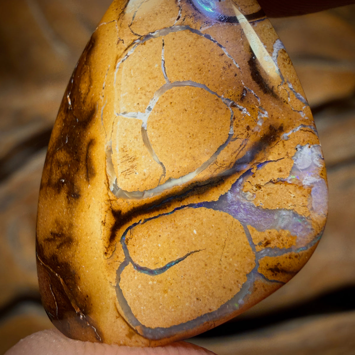 19.1cts - Tribal Yowah Nut Opal. Australian Opal Bargain