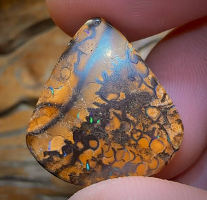 23.2cts - Tribal Australian Boulder Opal from Yowah