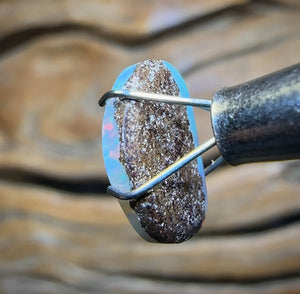 2.2cts - “Shallow Reef”Queensland Boulder Seam Opal