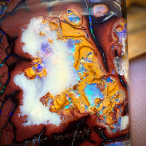 97.2cts - Large Tribal Australian Boulder Opal from Yowah