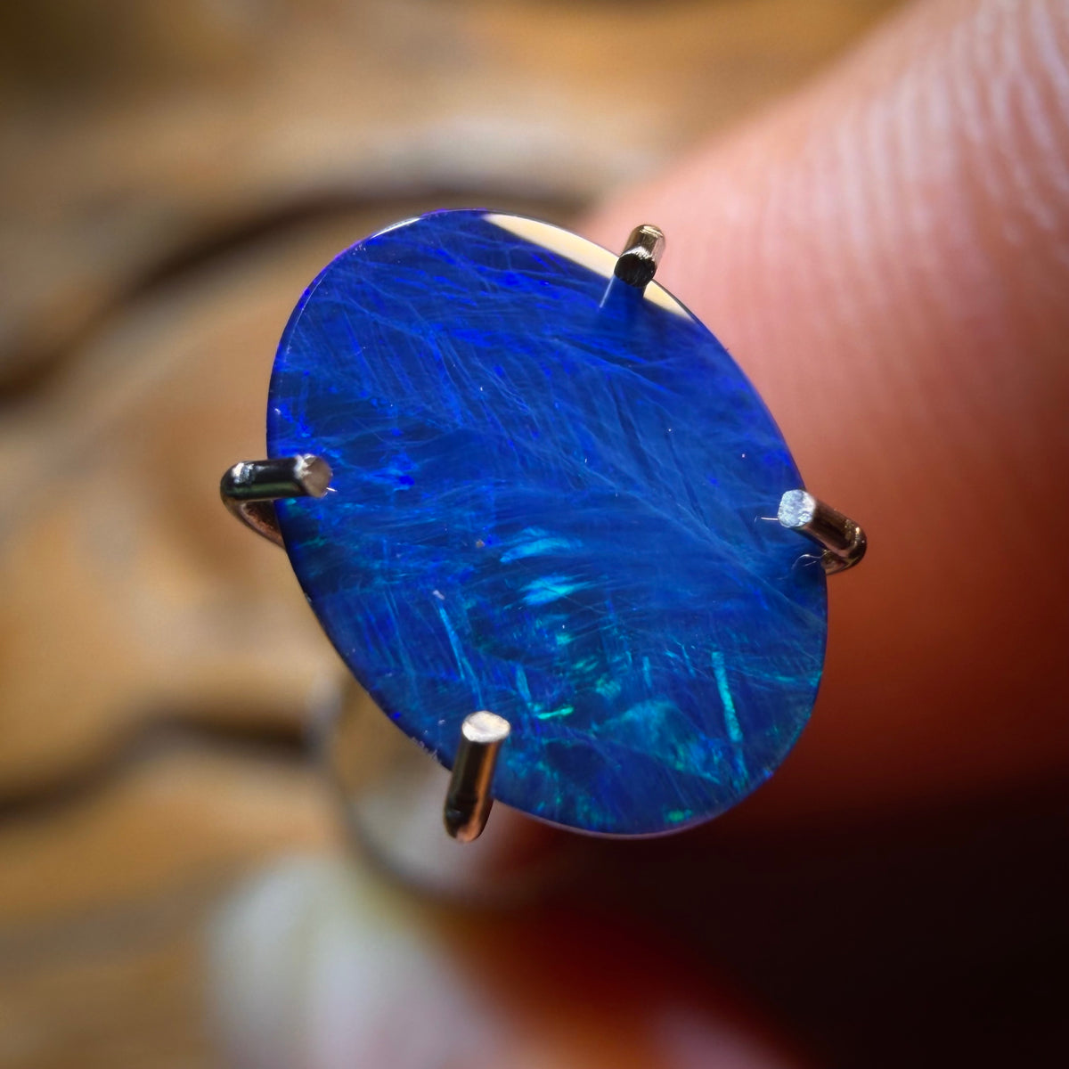 Wildcard! 0.95cts - Australian Boulder Opal Doublet