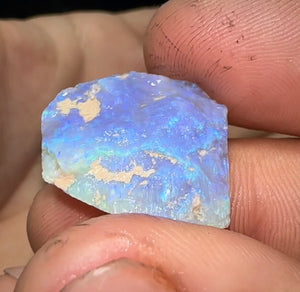 41.3cts - Lightning Ridge Black Opal Rubs - Opal Whisperers