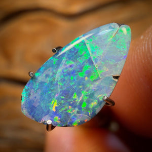 🔨 AUCTION 🔨 No Reserve 1.7cts - Australian Boulder Opal Doublet. RECUTTERS DELIGHT