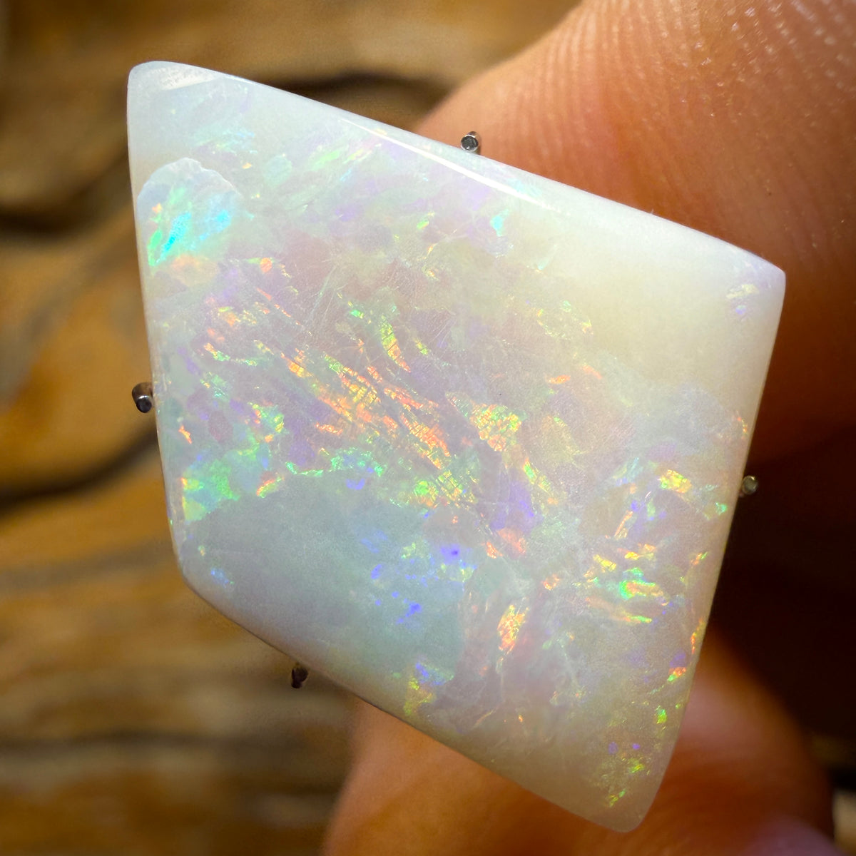 8.3cts - South Australian White Opal from Coober Pedy
