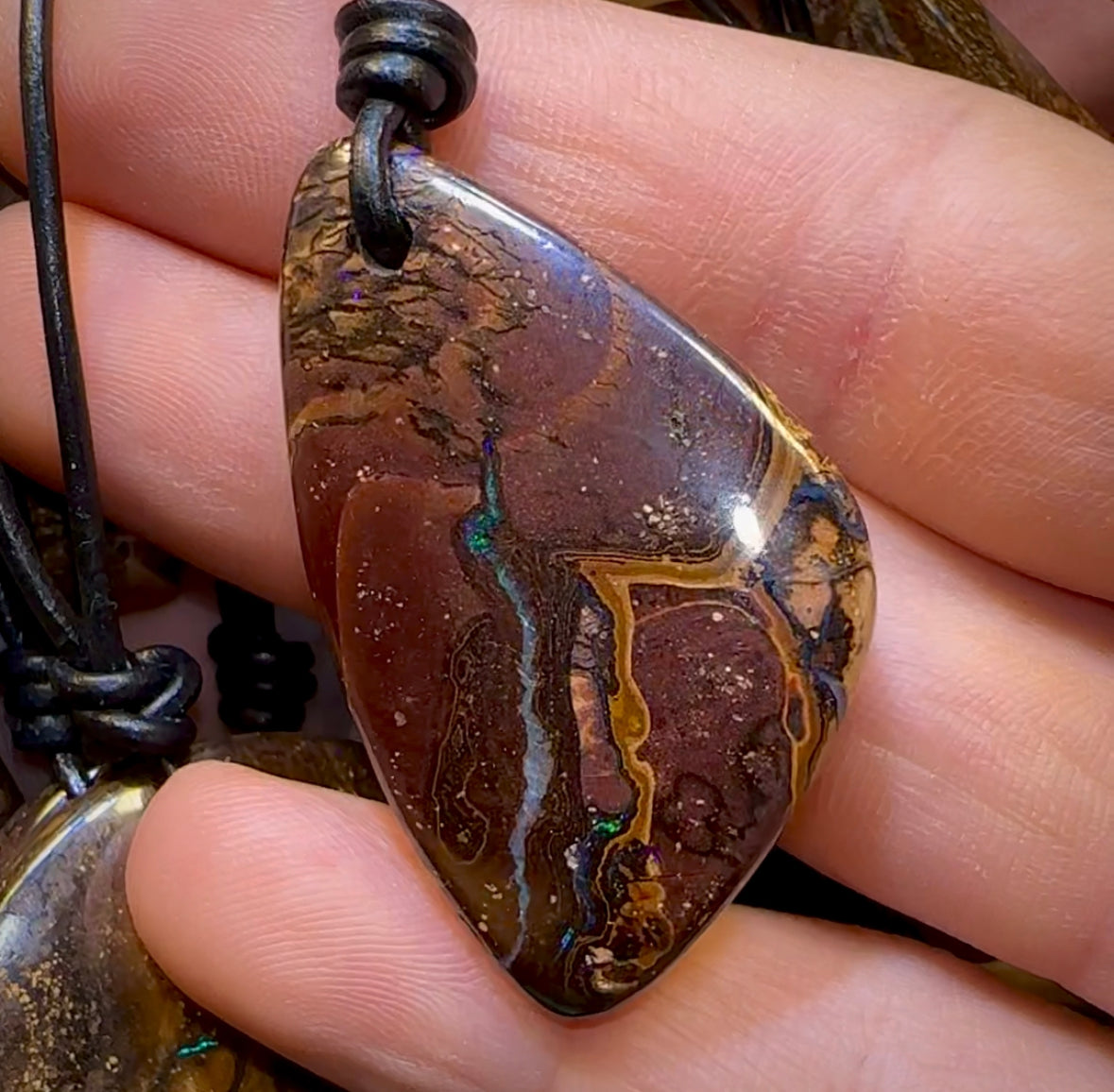 16x Drilled Yowah Boulder Opals. Bulk Wholesale Dealers Package - Opal Whisperers