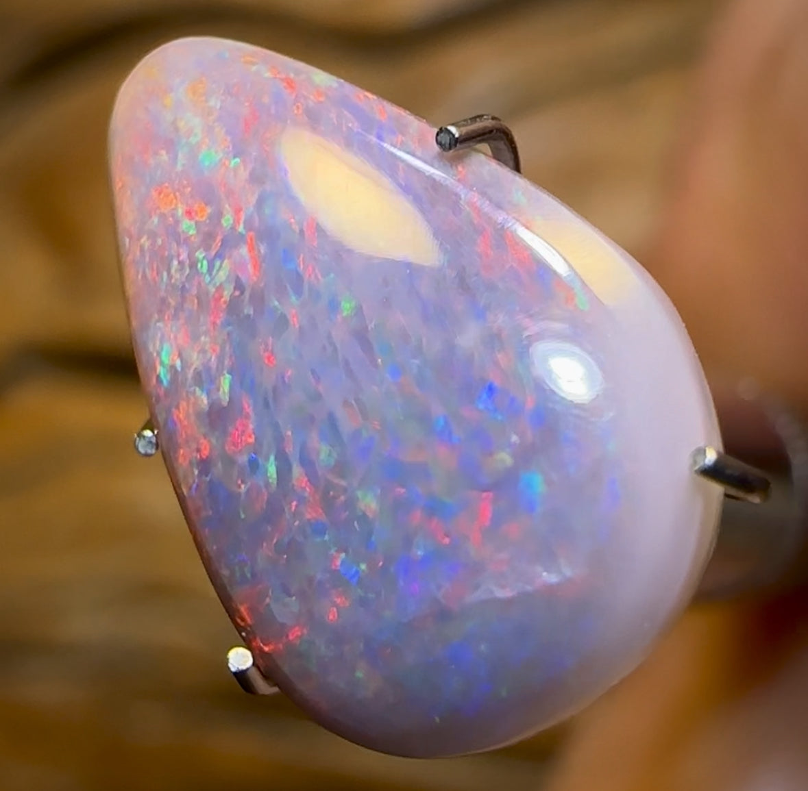 3.2cts - Lightning Ridge Dark Opal