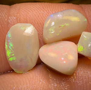 12.5cts - 6x Quality South Australian Opal Rubs