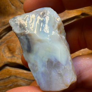 214.3cts - Large Lightning Ridge Dark Opal Rough Piece