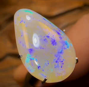 3.45cts - Lightning Ridge Crystal Opal