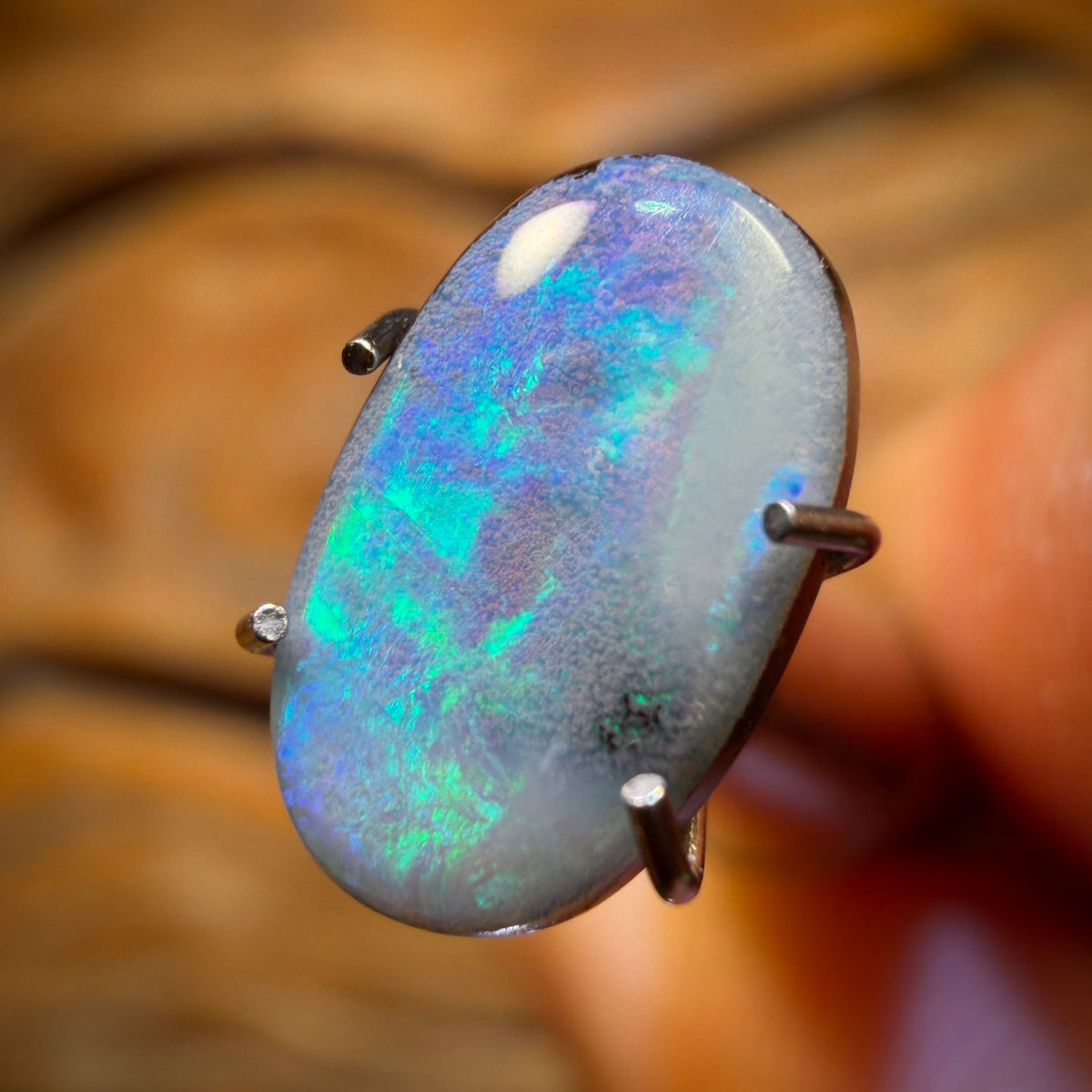 1.3cts - Queensland Boulder Seam Opal from Winton