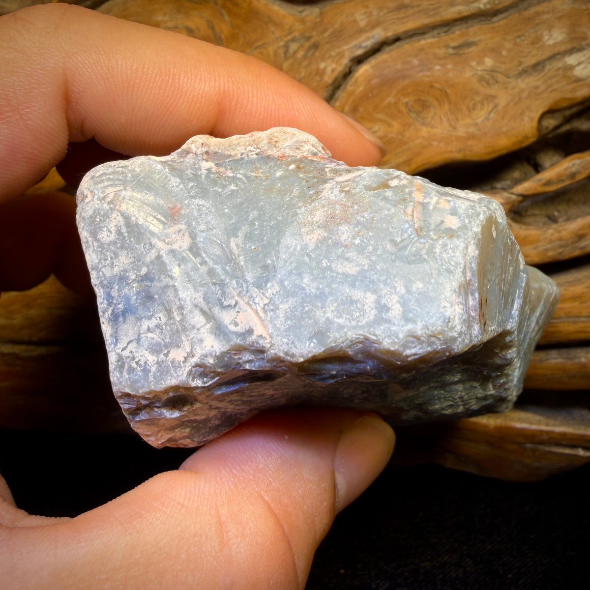 1325cts - HUGE Lightning Ridge Black Potch Opal Rough Piece