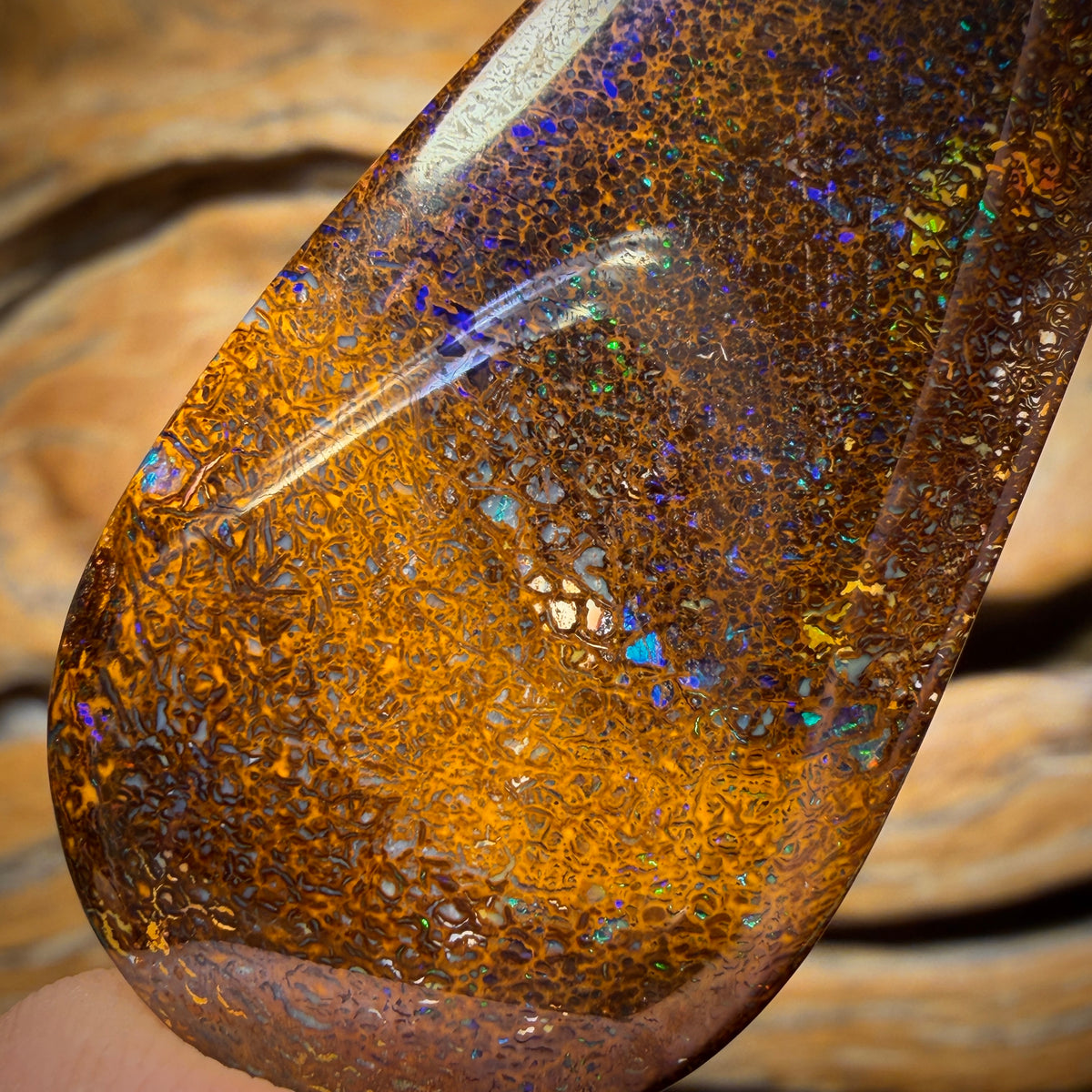 85.3cts - Tribal Queensland Boulder Opal. Australian Opal