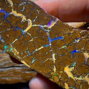 Dad Card! 683cts - Queensland Boulder Seam Opal Rough Specimen Piece