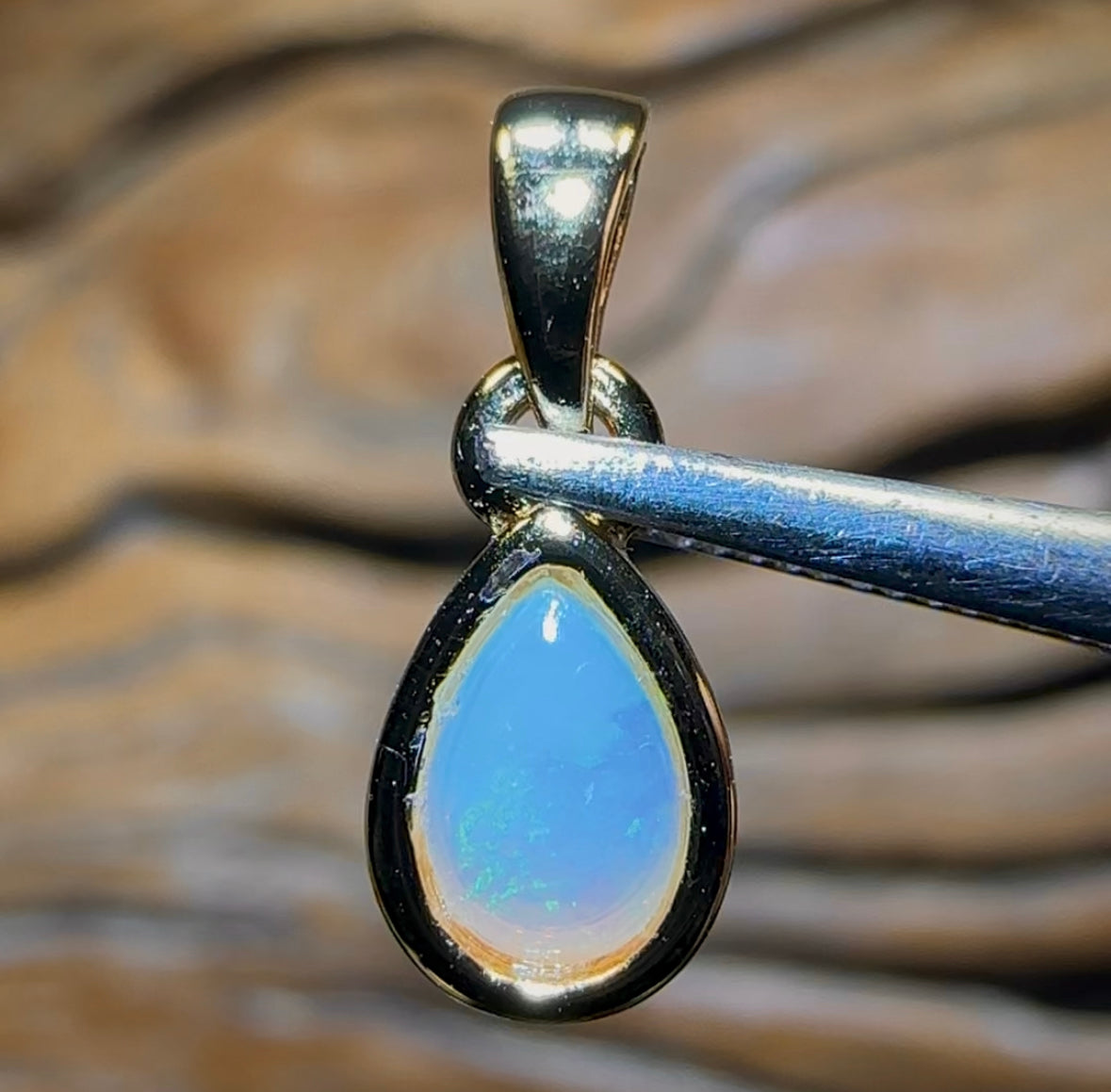 🔒Sterling Silver - WHOLESALE 9 PIECE PENDANT PARCEL. Solid South Australian Opal Jewellery