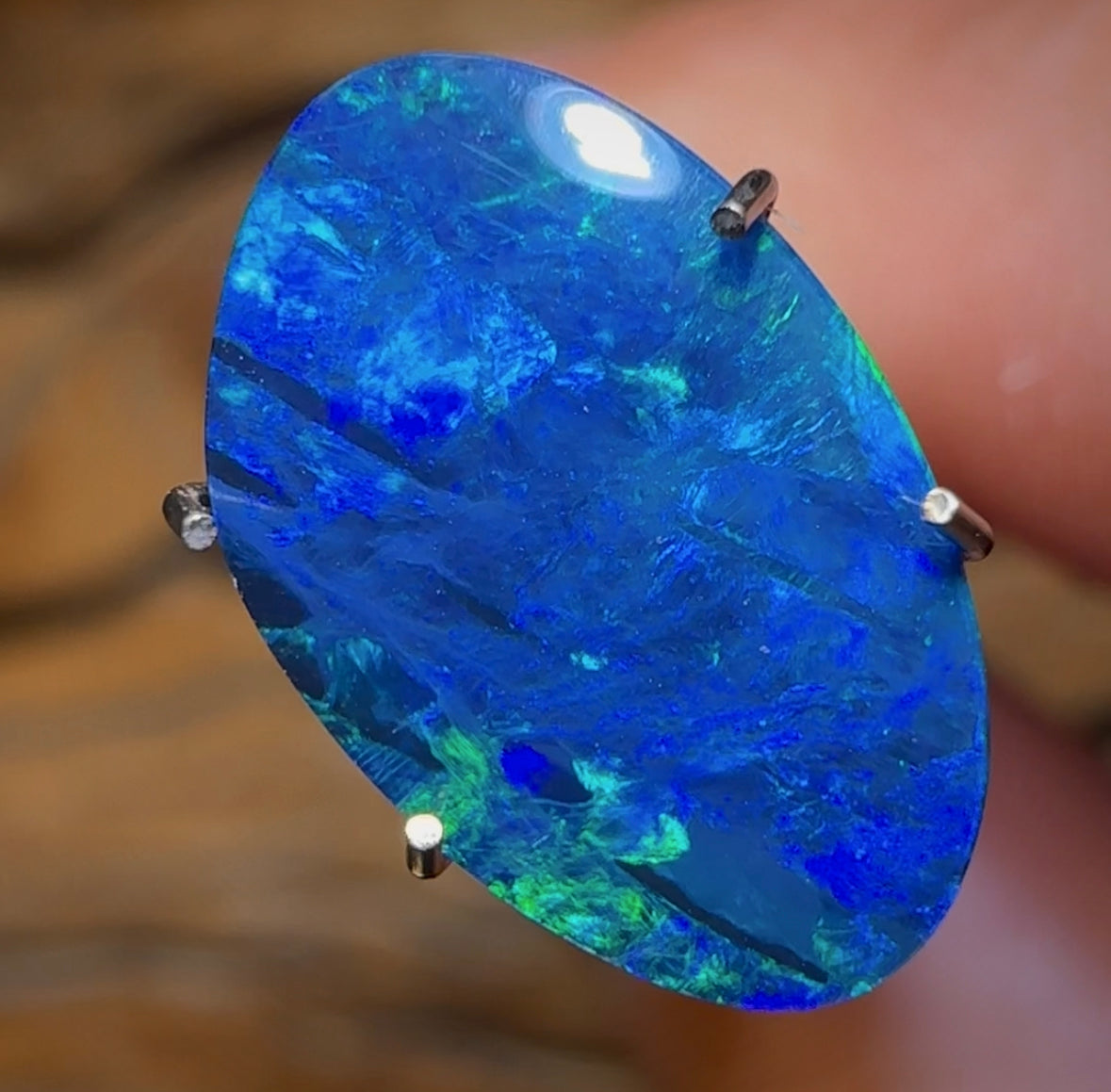 1.5cts - Australian Boulder Opal Doublet - Opal Whisperers