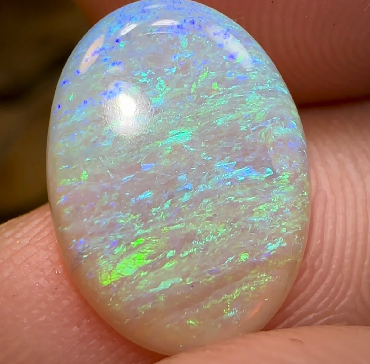 2.8cts - Lightning Ridge Crystal Opal - Opal Whisperers