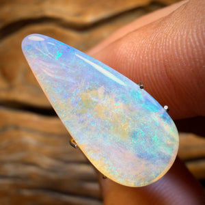 5.2cts - Solid Australian Boulder Pipe Crystal Opal